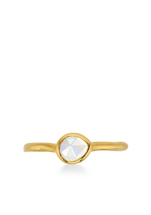 Monica Vinader Siren small stacking ring - Gold