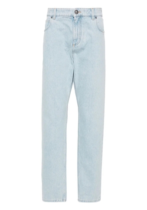 Balmain mid-rise straight jeans - Blue