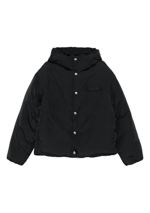 Jacquemus high-neck puffer jacket - Black