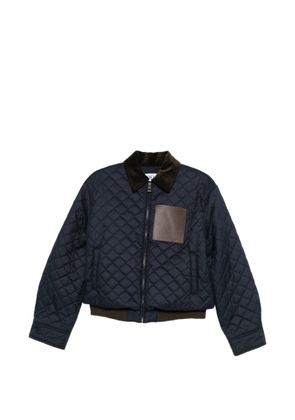 LOEWE quilted jacket - Blue