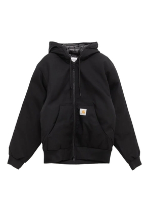 Carhartt WIP hooded zip sweatshirt - Black