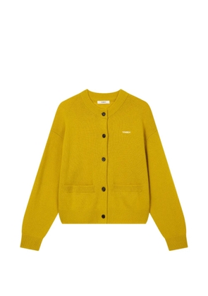 TOMBOY front-pocket cardigan - Yellow