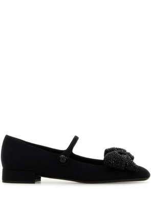 Valentino Garavani Bowjane ballerina shoes - Black