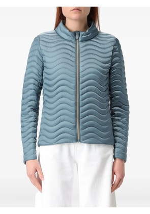 Save The Duck Pearl wave quilted jacket - Blue