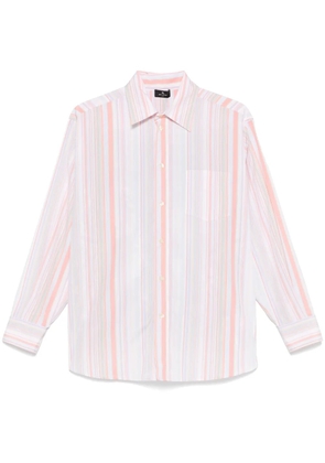 ETRO mix-print shirt - Pink