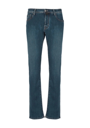 Jacob Cohën contrast-stitching jeans - Blue