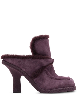 Burberry Highland mules - Purple