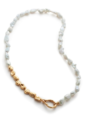Monica Vinader Keshi pearl-detail necklace - Gold