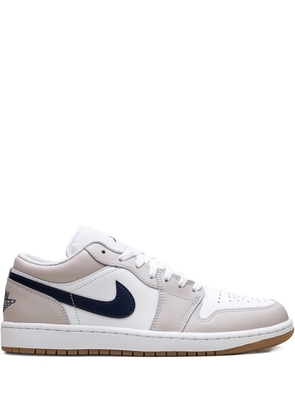 Nike Jordan 1 Low 'Midnight Navy/Neutral Grey' sneakers - White