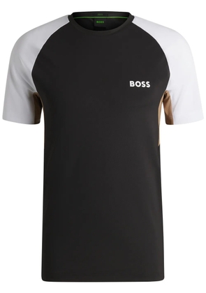 BOSS colour-block T-shirt - Black