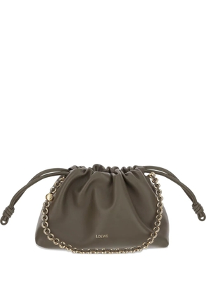 LOEWE medium Flamenco clutch bag - Green