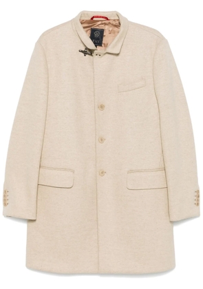 Fay single-breasted coat - Neutrals