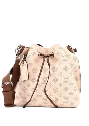 Louis Vuitton Pre-Owned Muria Mahina Leather bucket bag - Neutrals