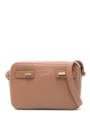 LIU JO leather cross body bag - Brown
