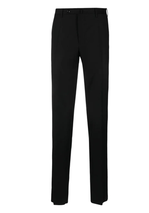 Incotex low-rise slim-cut trousers - Black