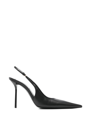 Victoria Beckham leather slingback pumps - Black
