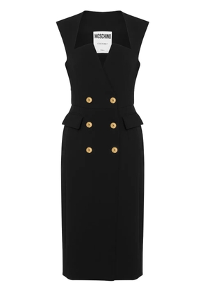 Moschino double-breasted midi dress - Black