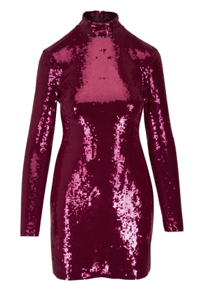 Veronica Beard sequin-embellished dress - Red