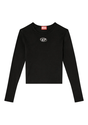 Diesel T-Uncutie cut-out detail long-sleeve top - Black