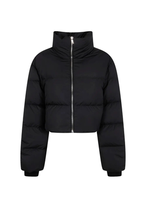 Moncler + Rick Owens high-neck cropped jacket - Black