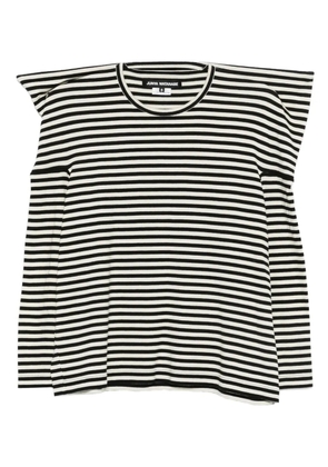 Junya Watanabe striped blouse - Black