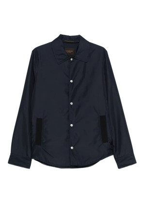 slowear button-fastening overshirt - Blue