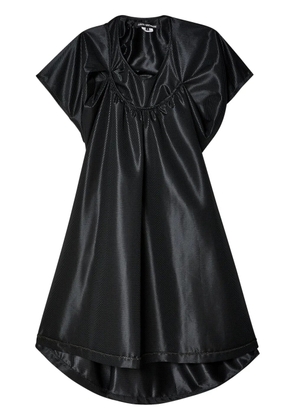 Junya Watanabe draped midi dress - Black