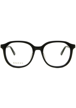 Gucci Eyewear round frame glasses - Black