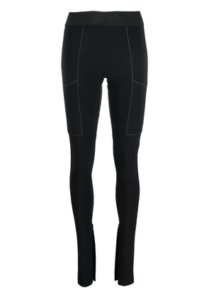Coperni C+ split-cuff leggings - Black