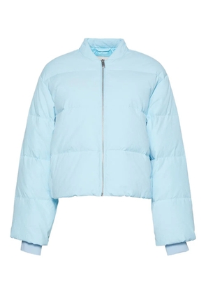 Calvin Klein quilted zip-fastening puffer jacket - Blue