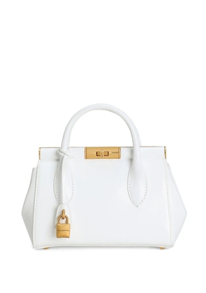 Dolce & Gabbana leather tote bag - White