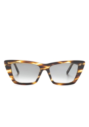 Saint Laurent Eyewear Mica cat-eye sunglasses - Brown