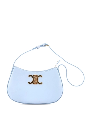 Celine Pre-Owned Triomphe Tilly Bag Smooth Calfskin Medium shoulder bag - Blue