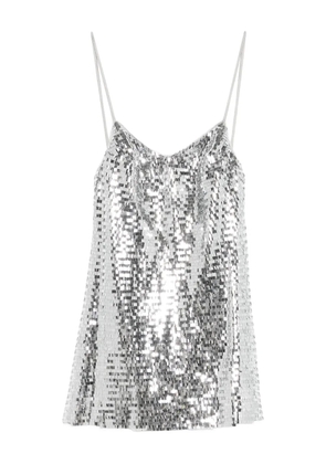 Retrofete Tula sequin mini dress - Silver