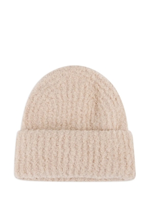 Filippa K textured beanie hat - Neutrals