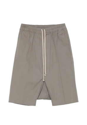 Rick Owens drop crotch pods shorts - Grey