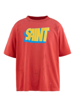 SAINT MXXXXXX cotton T-shirt - Red