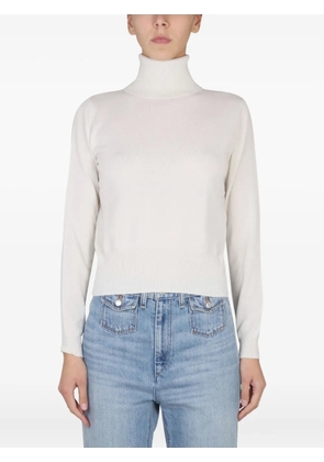 Ballantyne turtleneck sweater - White