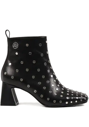 Karl Lagerfeld studded ankle boots - Black