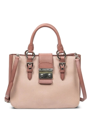 Miu Miu Pre-Owned leather tote bag - Pink