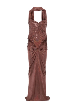 The New Arrivals Ilkyaz Ozel sleeveless dress - Brown