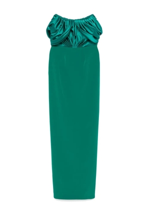 Rhea Costa Latifa maxi dress - Green