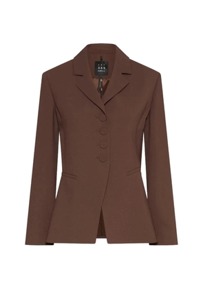 Marella button-fastening blazer - Brown