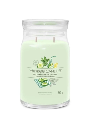 yankee candle cucumber mint cooler candle - Green