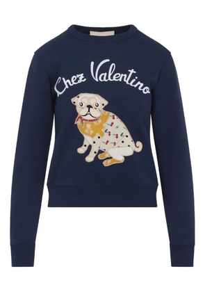 Valentino Garavani cotton sweater - Blue