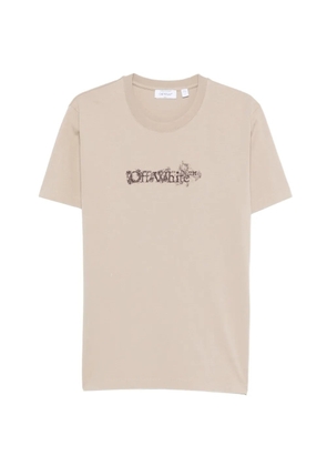 Off-White Heraldic graphic T-shirt - Neutrals