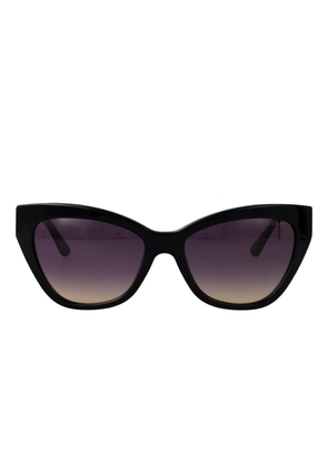 GUESS EYEWEAR cat-eye sunglasses - Black