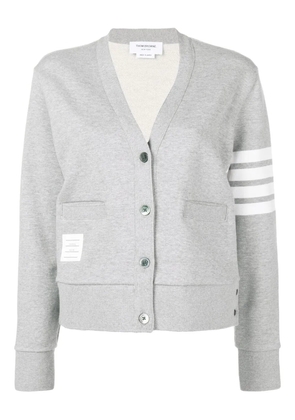 Thom Browne 4-Bar V-neck cardigan - Grey