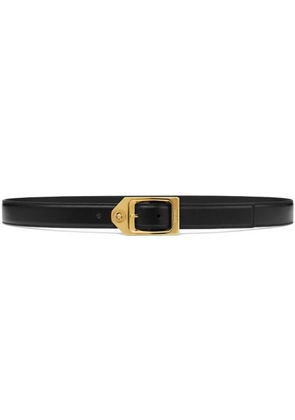 Versace Medusa Biggie leather belt - Black