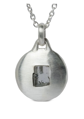 Parts of Four Disk necklace - Silver